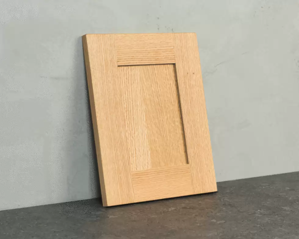 RED OAK SHAKER SATIN