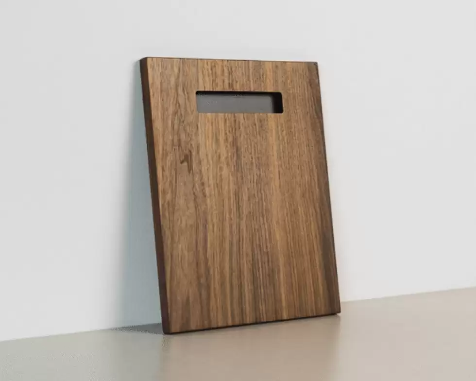 WALNUT SQUARE SATIN