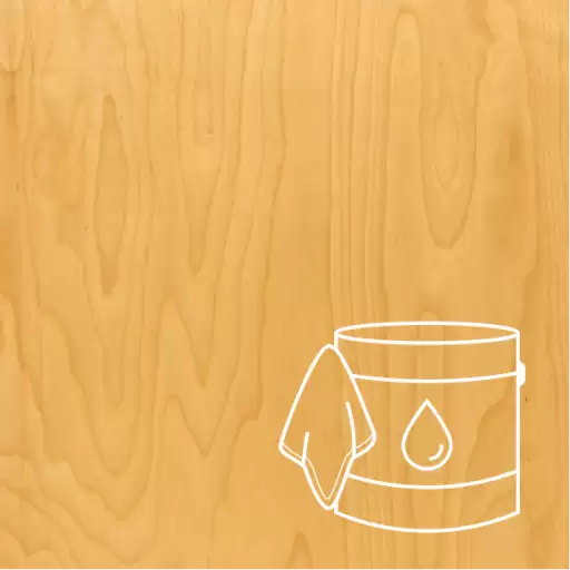 BIRCH satin icon white